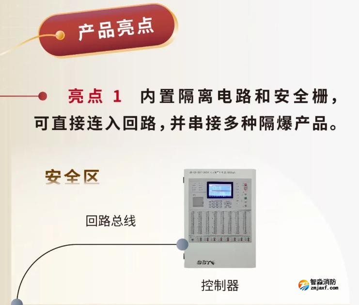 JTY-GM-GSTN9811(Ex)/WIS、GSTN9812(Ex)/WIS海灣隔爆煙感溫感產(chǎn)品亮點